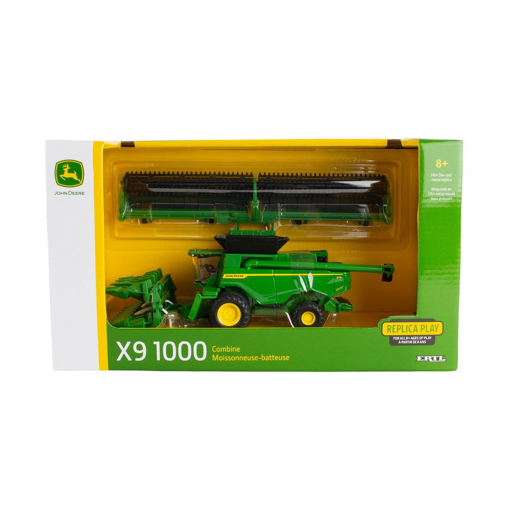 1:64 John Deere X9 1000 Wheeled Combine Replica Toy