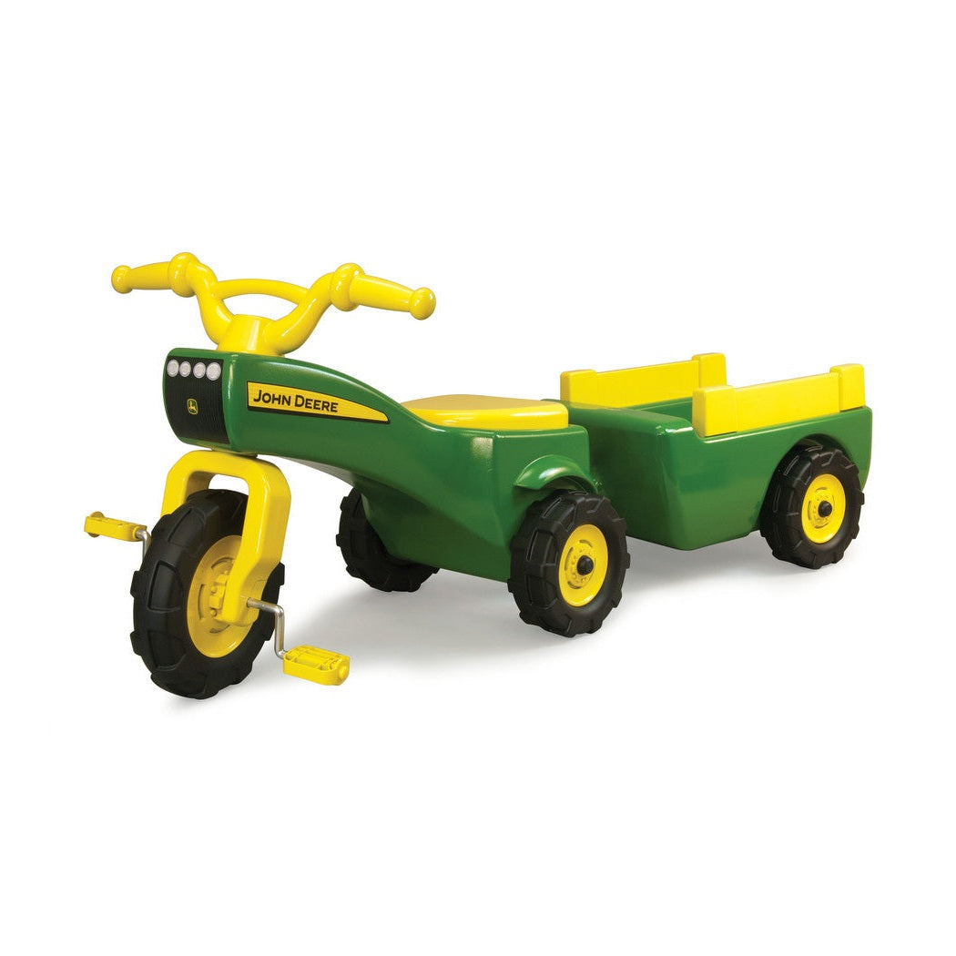John Deere Pedal Trike With Wagon - RDO Equipment