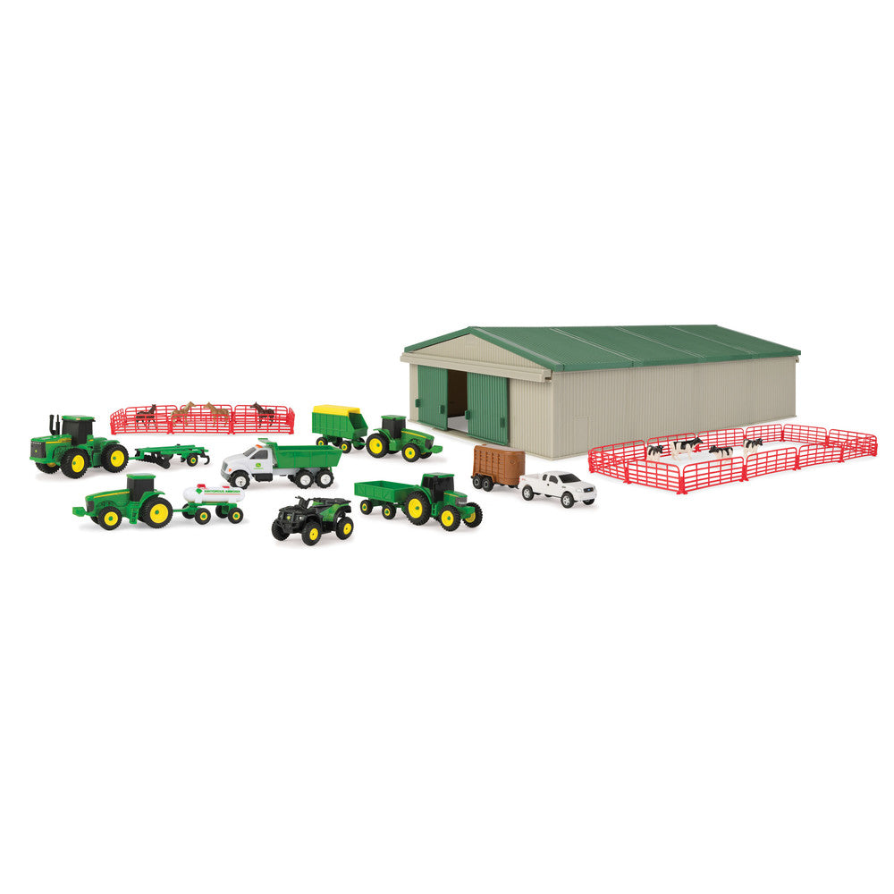 John Deere 70-Piece Mini Toy Vehicle Value Set