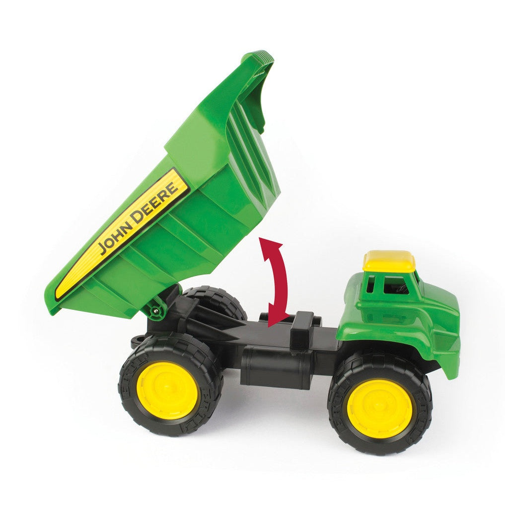 John Deere 38cm Big Scoop Dump Truck with Sand Tools Toy - RDO Equipment