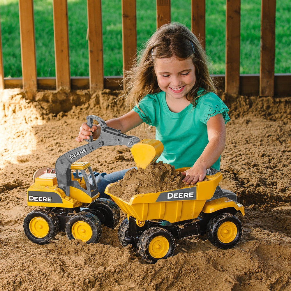 John Deere 38cm Construction Dump Truck Toy