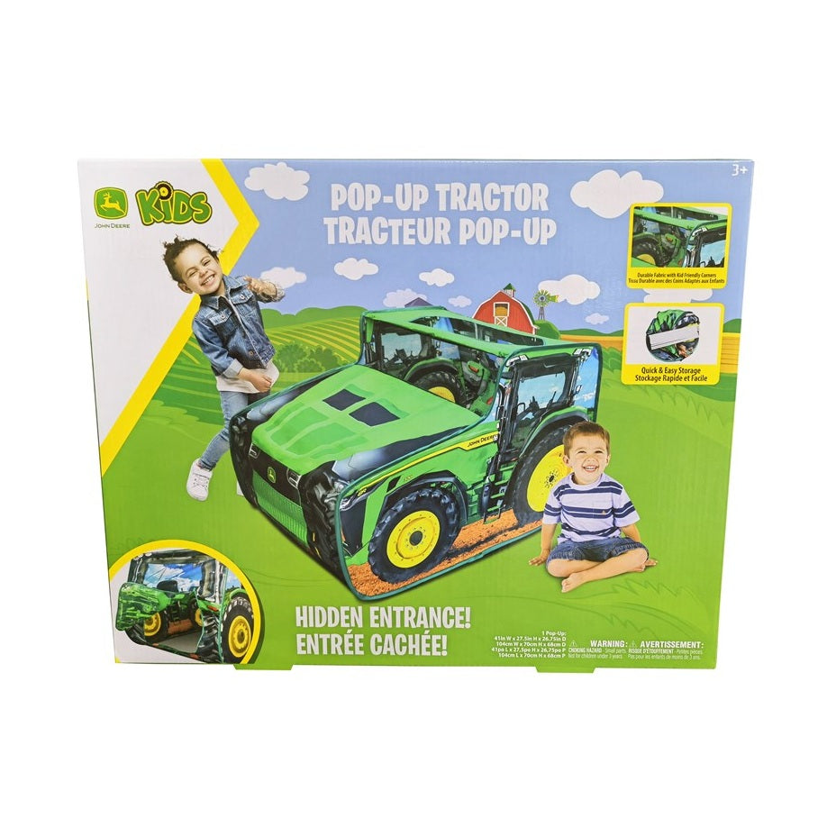 John Deere Pop-Up Fabric Tractor Tent Toy