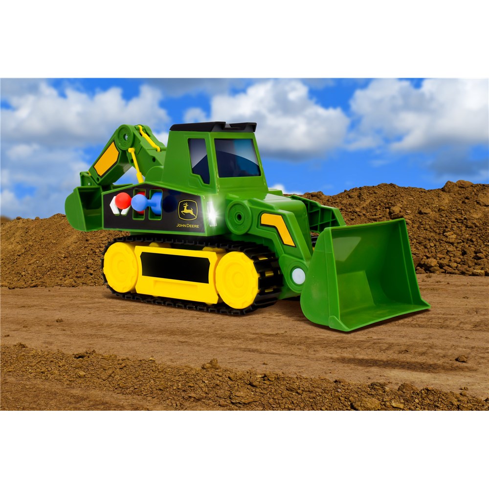 John Deere 2-in 1 Motorized Mega Excavator Toy