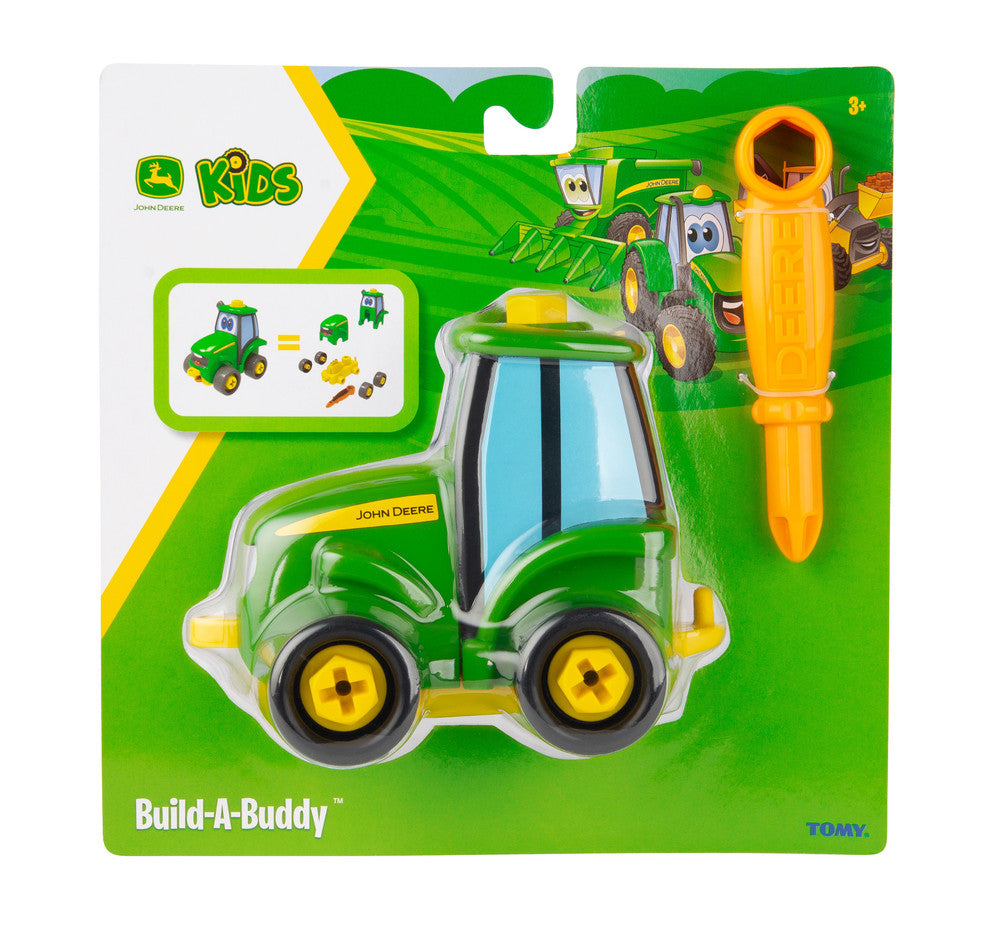 John Deere Build-A-Buddy Johnny Tractor & Screwdriver Toy