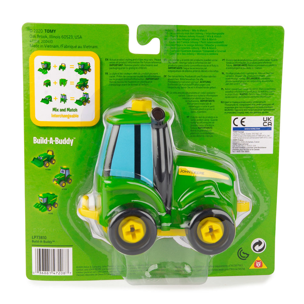 John Deere Build-A-Buddy Johnny Tractor & Screwdriver Toy