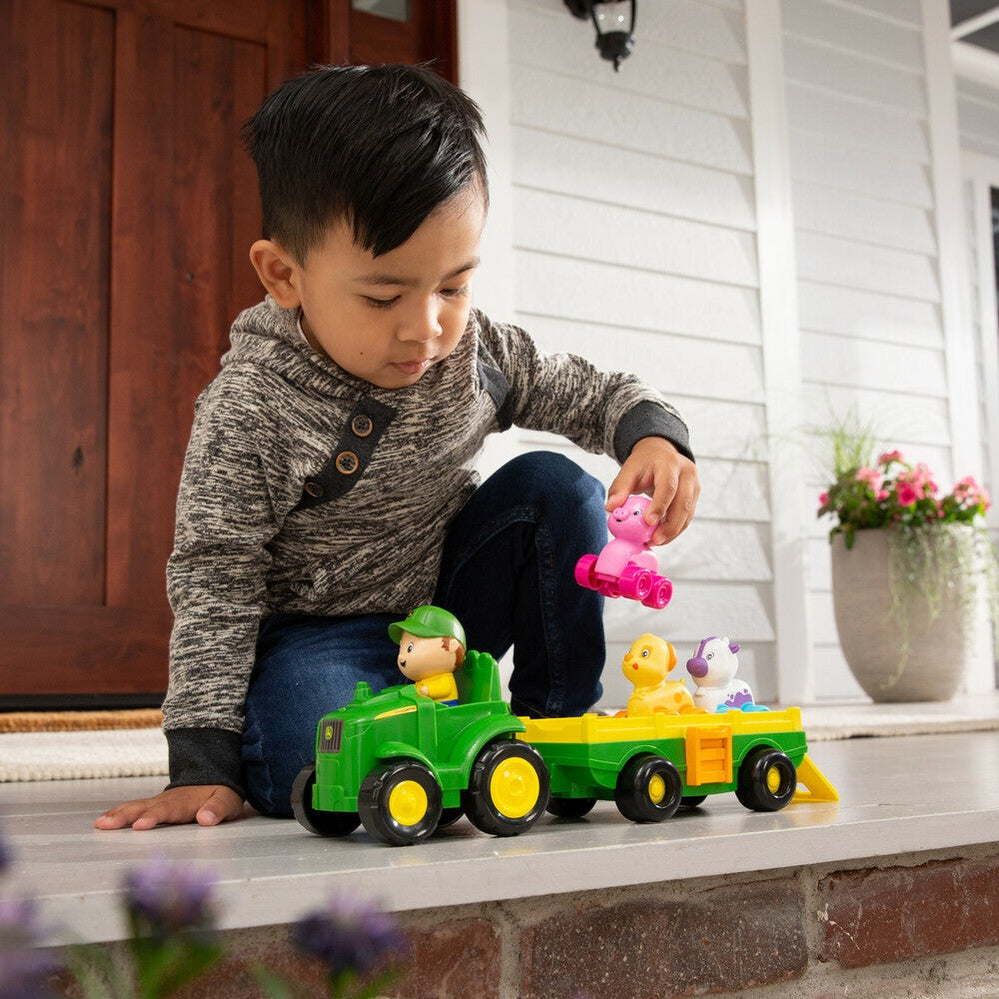 John Deere Animal Sounds Wagon Ride Toy - RDO Equipment