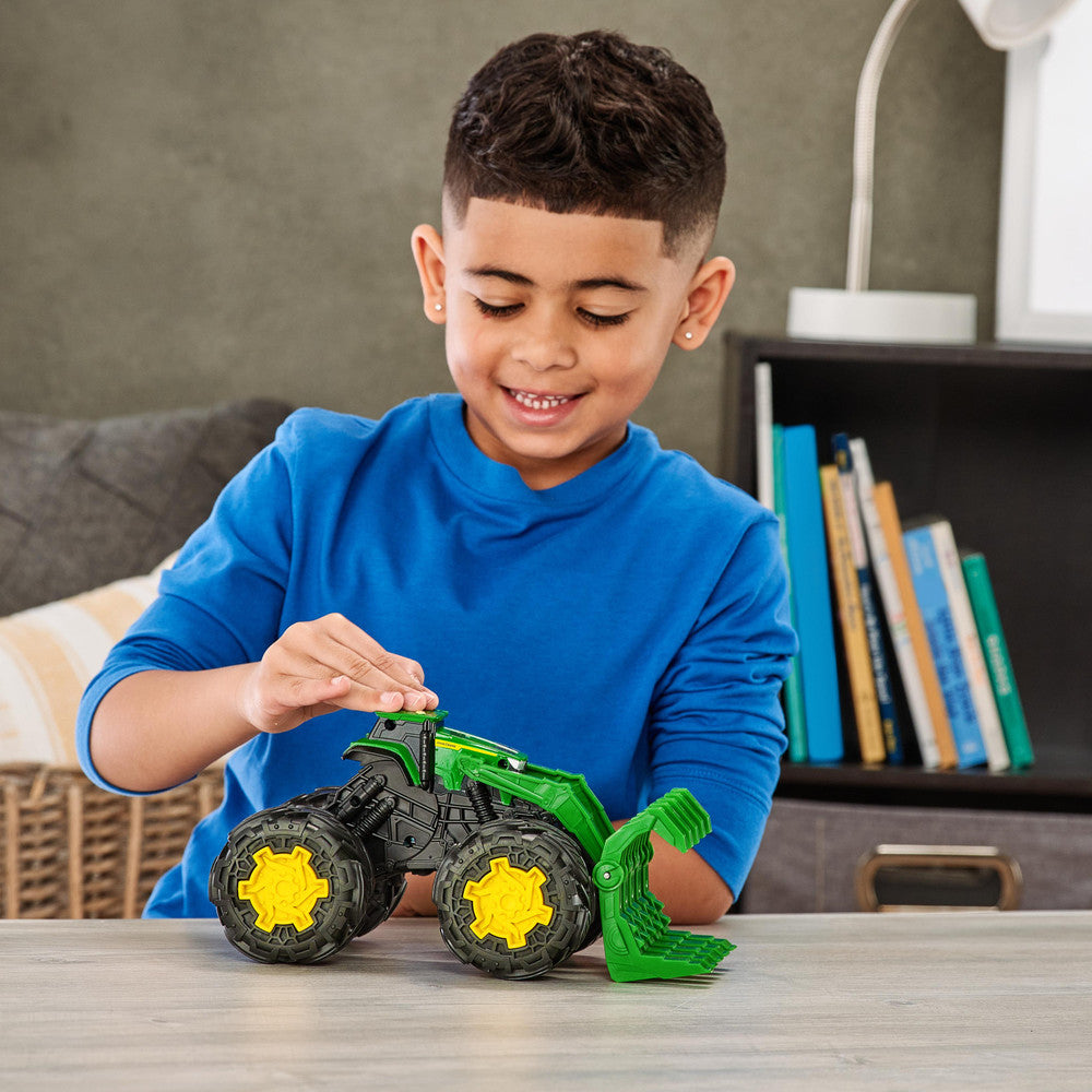 John Deere Kids Monster Treads Rev Up Tractor Toy