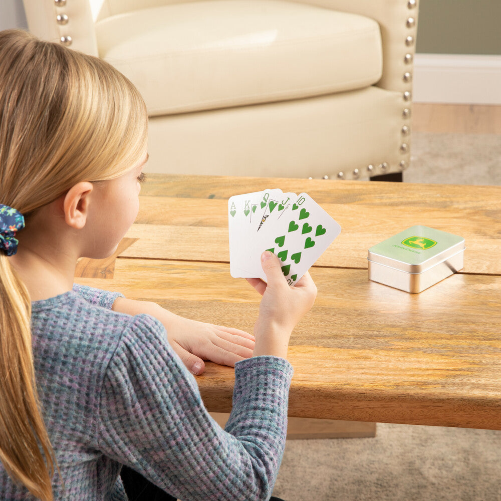 John Deere Playing Cards With Collectors Tin - RDO Equipment