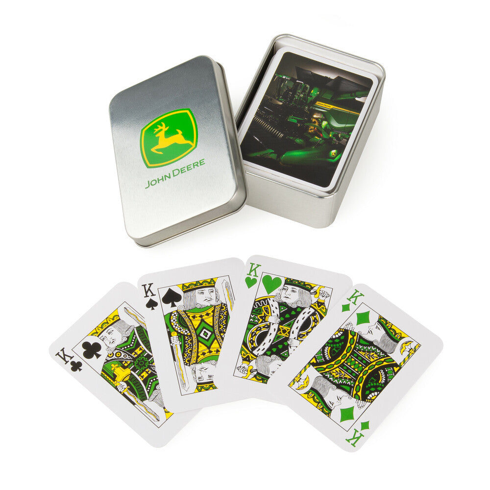 John Deere Playing Cards With Collectors Tin - RDO Equipment