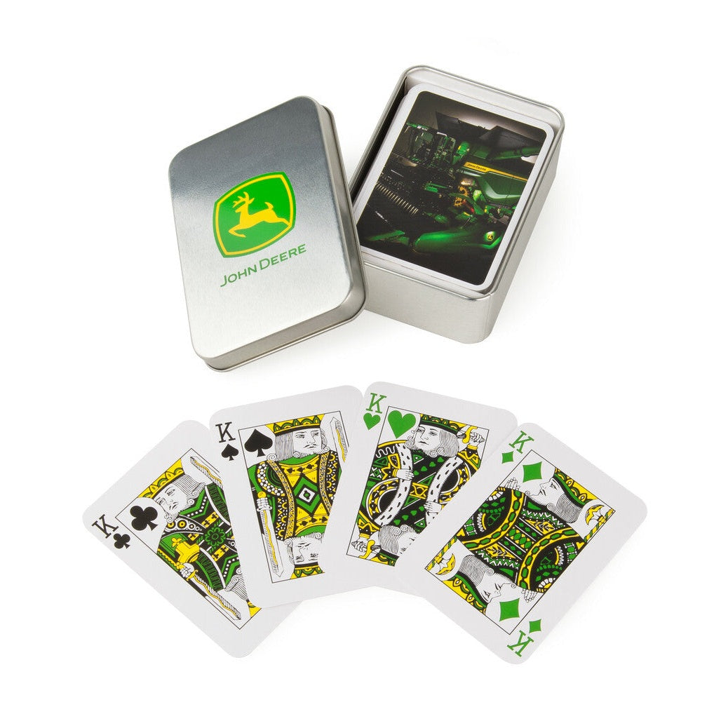 John Deere Playing Cards With Collectors Tin - RDO Equipment