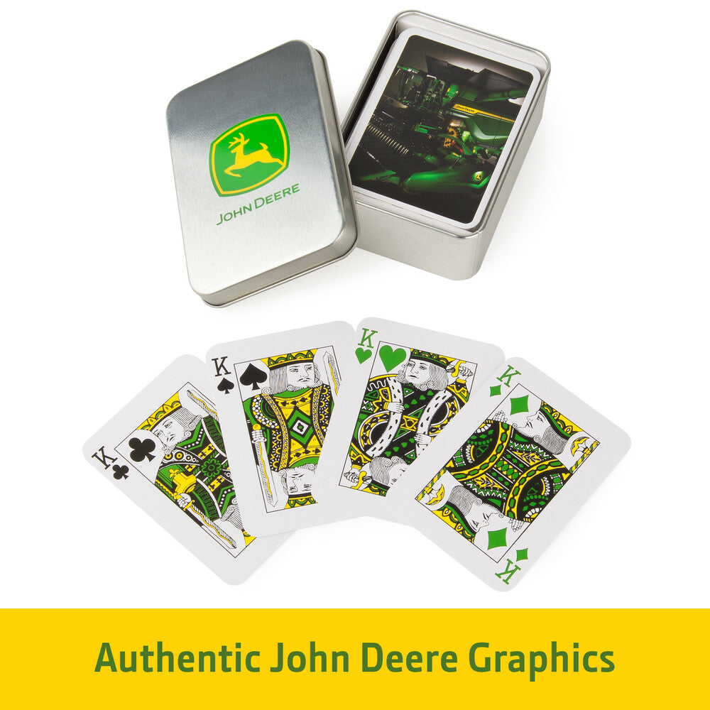 John Deere Playing Cards With Collectors Tin - RDO Equipment