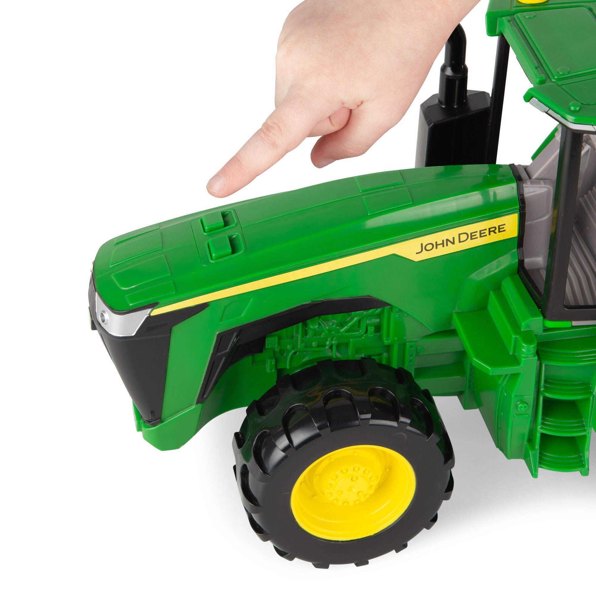 30cm John Deere Tractor with Lights & Sounds Play Toy