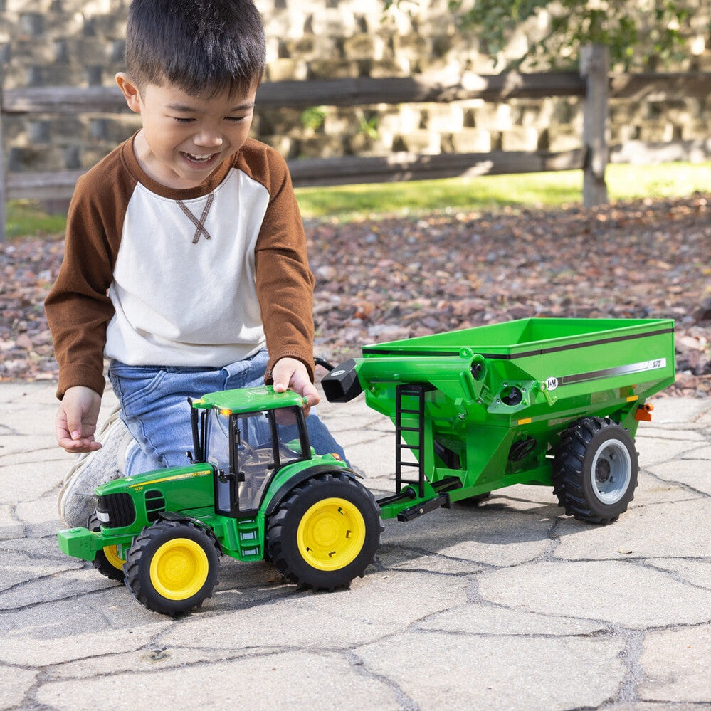 1:16 John Deere 7430 Tractor with Grain Cart Big Farm Toy