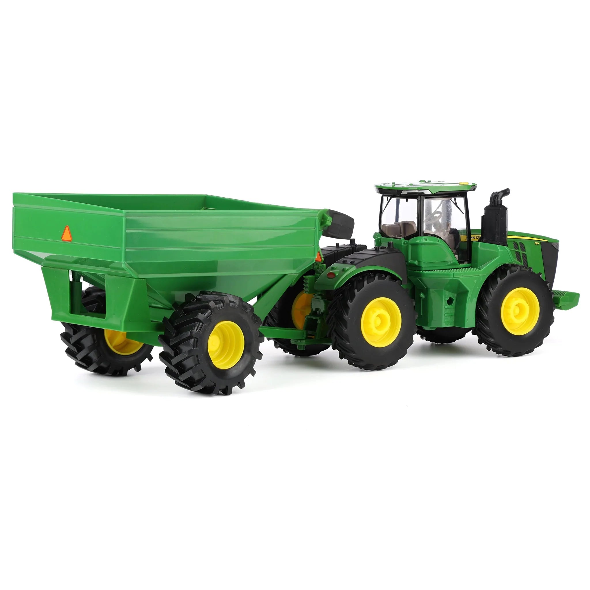 1:32 John Deere 9R Tractor with Grain Wagon Replica Play Toy