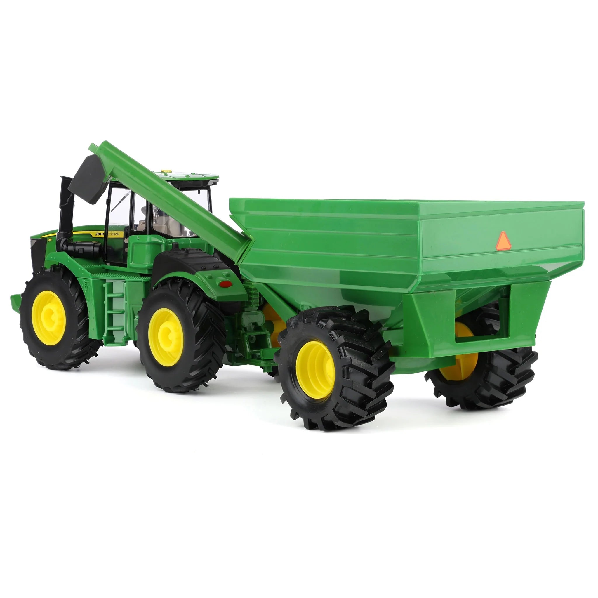 1:32 John Deere 9R Tractor with Grain Wagon Replica Play Toy