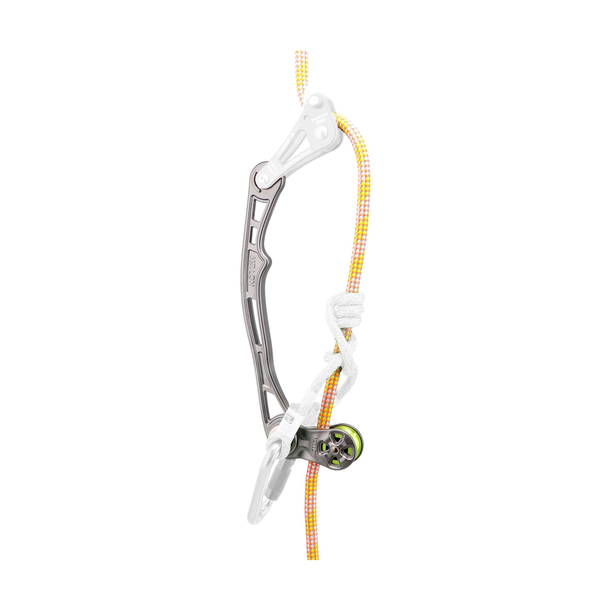 Notch Fusion Rope Wrench Tether with Integrated Pulley