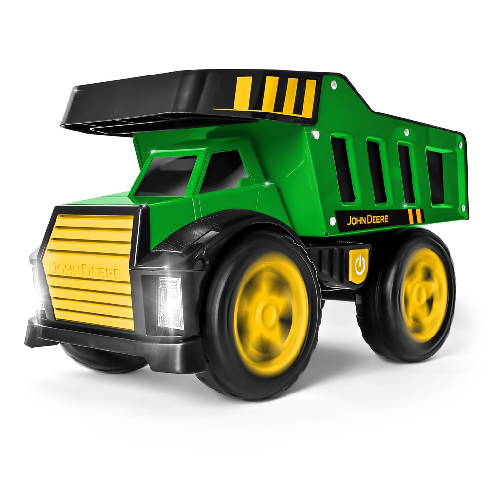 John Deere Mega Metal Dump Truck with Lights & Sounds