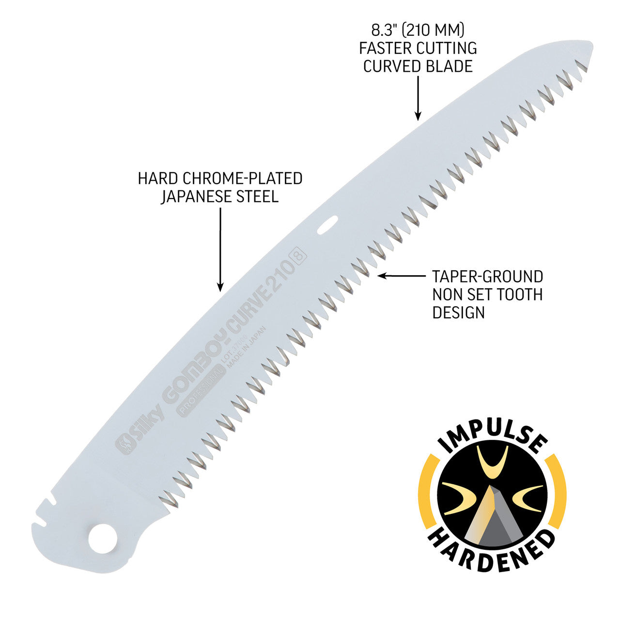 Silky Gomboy Curved Saw 240mm Replacement Blade