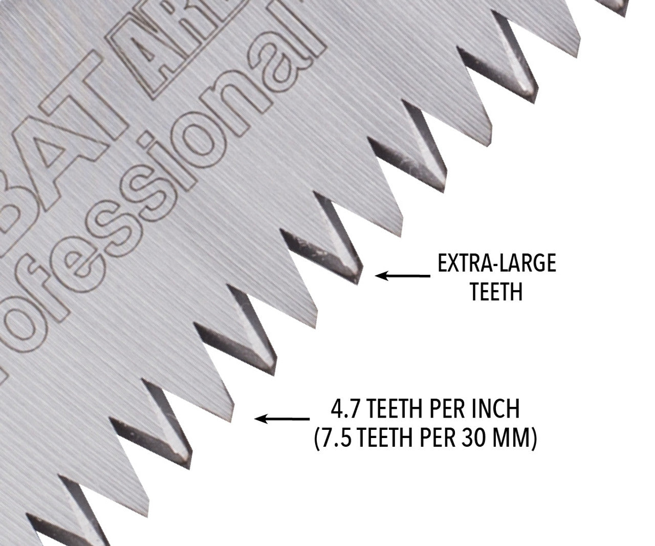 Silky Zubat 330mm  Extra-Large Tooth Arborist Fixed Pruning Saw