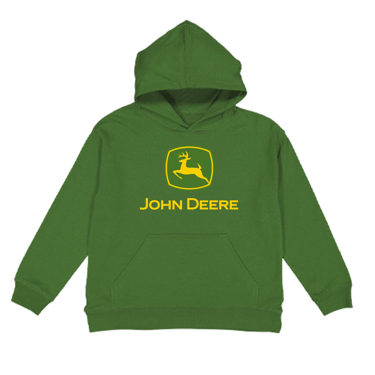 John Deere Youth Green Logo Fleece Hoodie - RDO Equipment