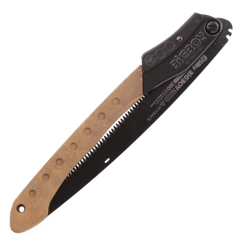 Silky BigBoy Professional 360mm Extra-Large Tooth Folding Pruning Saw - Outback Edition for bushcraft