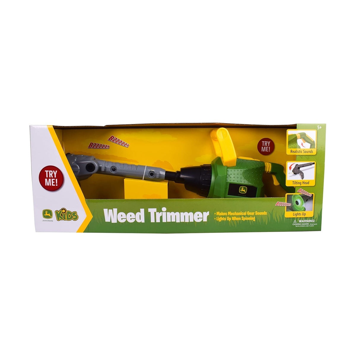John Deere Light Up Weed Trimmer With Sounds Toy