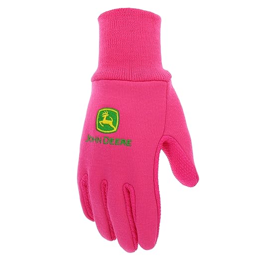 John Deere Light Duty Pink Cotton Work Gloves - RDO Equipment