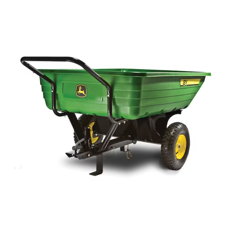 John Deere 8Y 226L Convertible Tipper Cart Trailer for Ride-on Mowers