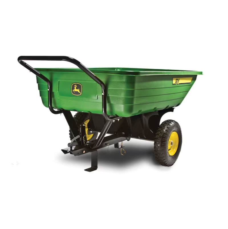 John Deere 8Y 226L Convertible Tipper Cart Trailer for Ride-on Mowers