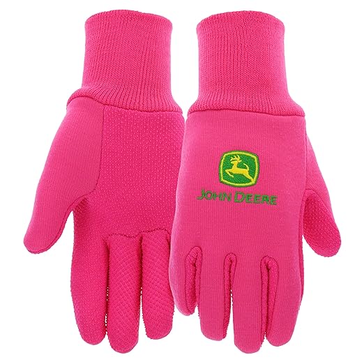 John Deere Light Duty Pink Cotton Work Gloves - RDO Equipment