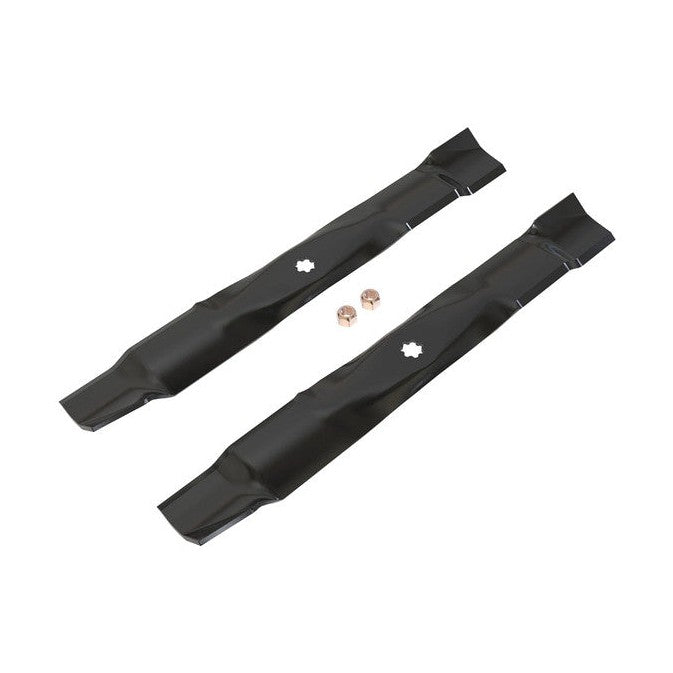 John Deere Mower Blade Kit (Mulch) for 100, D100, E100, LA100, LT, S200, SST, X300 & Z200 Series with 42" Deck - AM141033