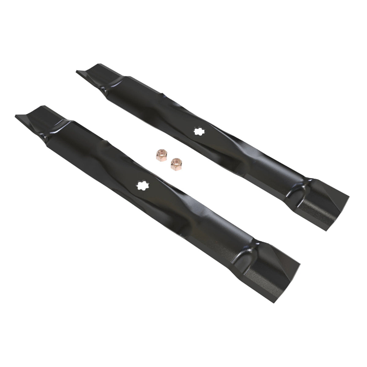 John Deere Lawn Mower Blades (Bagging) for 300, Gt, Gx, Lt, Lx Select & Front-Mount Series with 38" Deck - AM141041