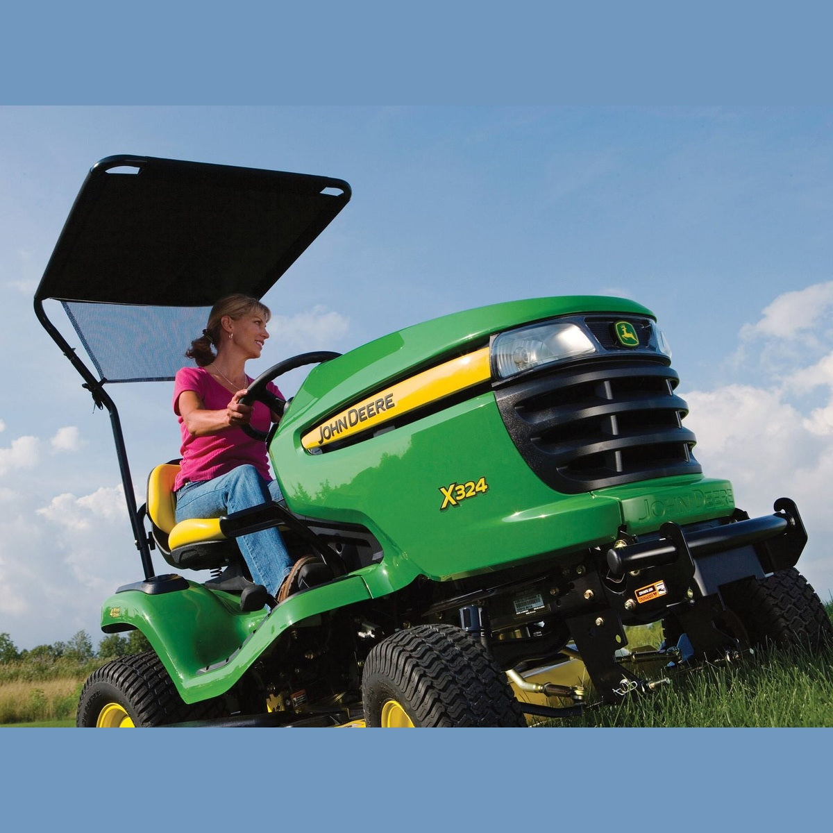 John Deere Sun Canopy for X300 & X500 Series Mowers