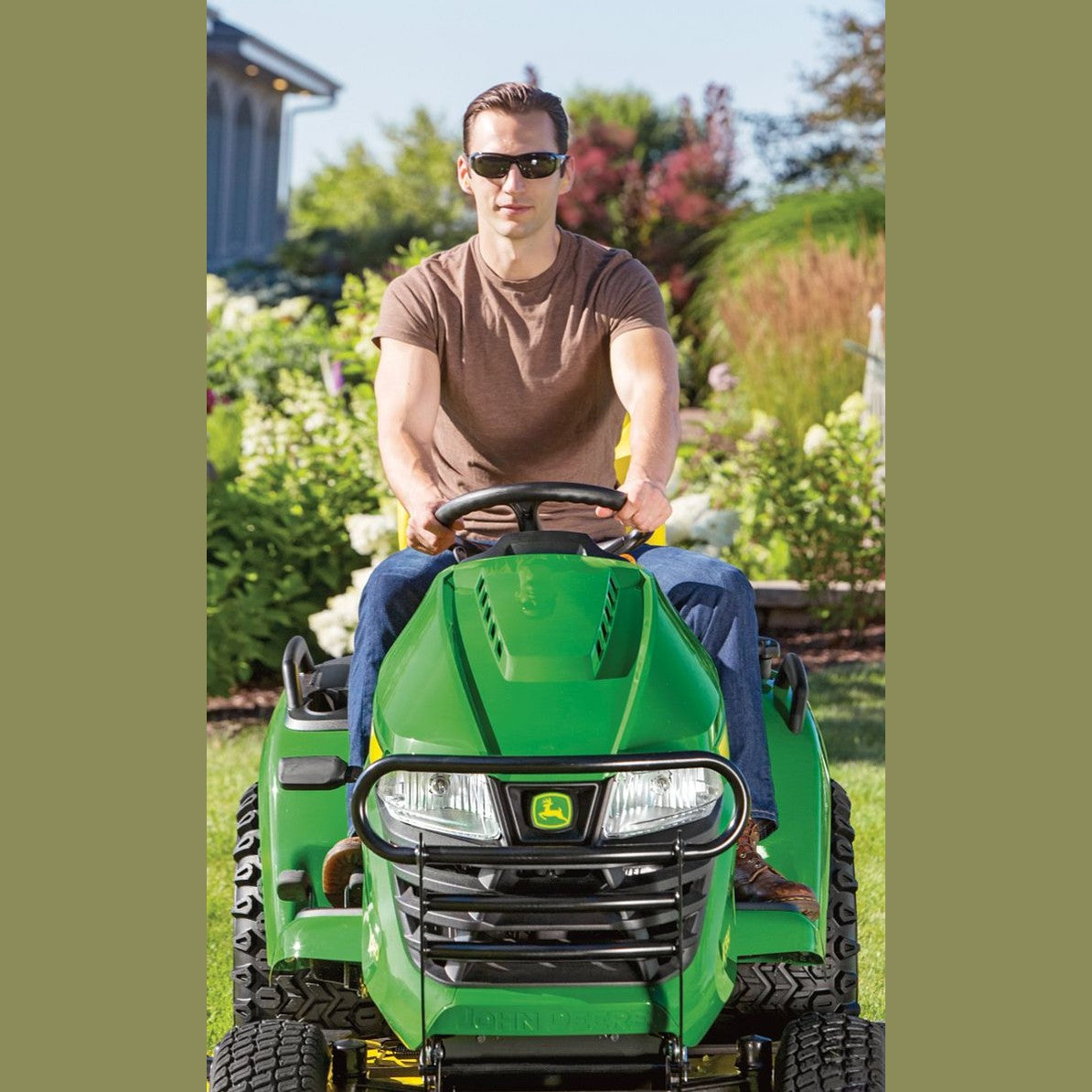 John Deere Brush Guard Kit for X300 & X500 Series Mowers