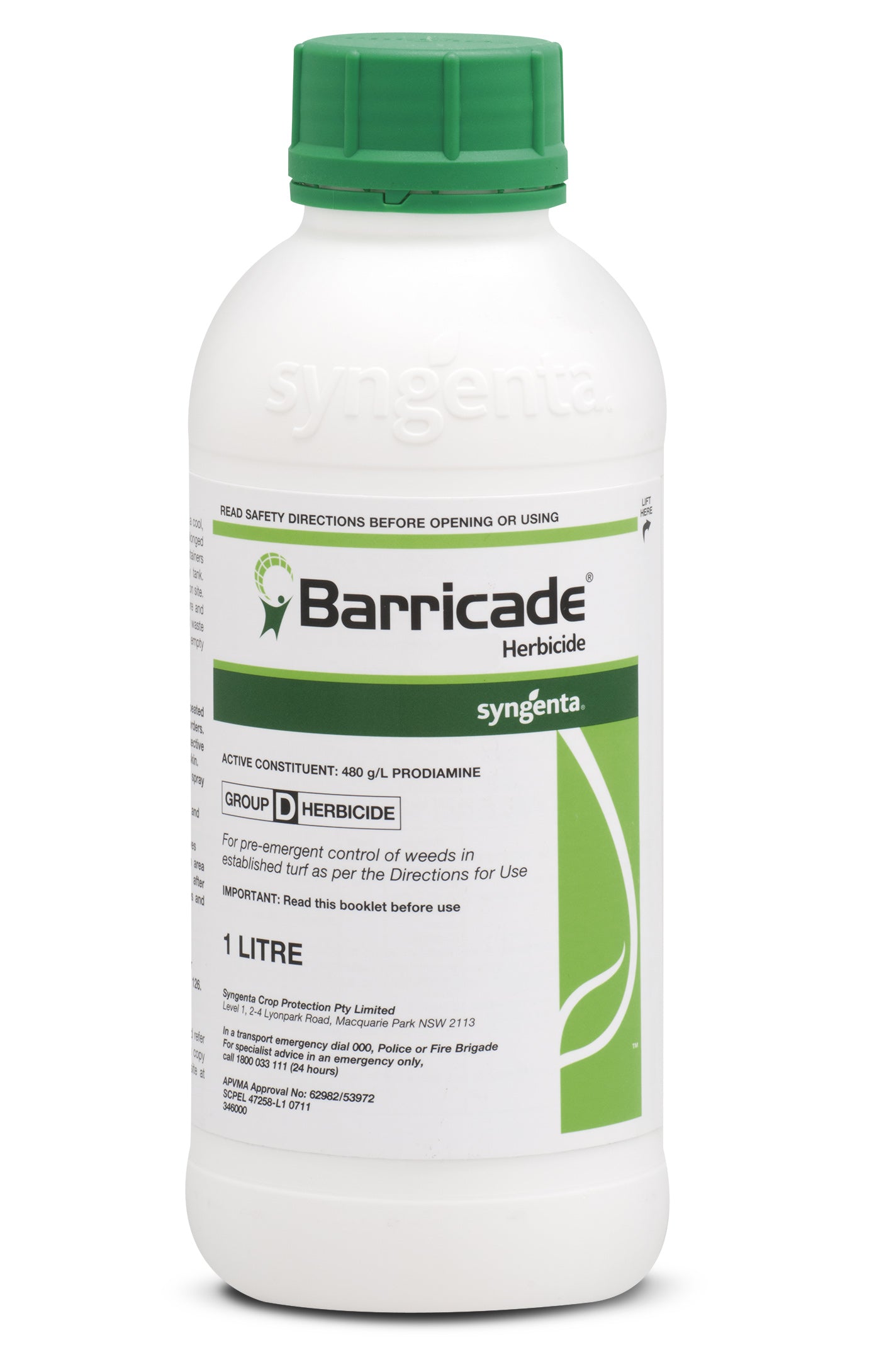 Syngenta Barricade Herbicide 1L - RDO Equipment