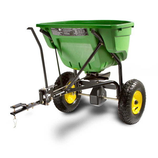 John Deere 59kg Tow-behind Spin Spreader for Ride-on Mowers