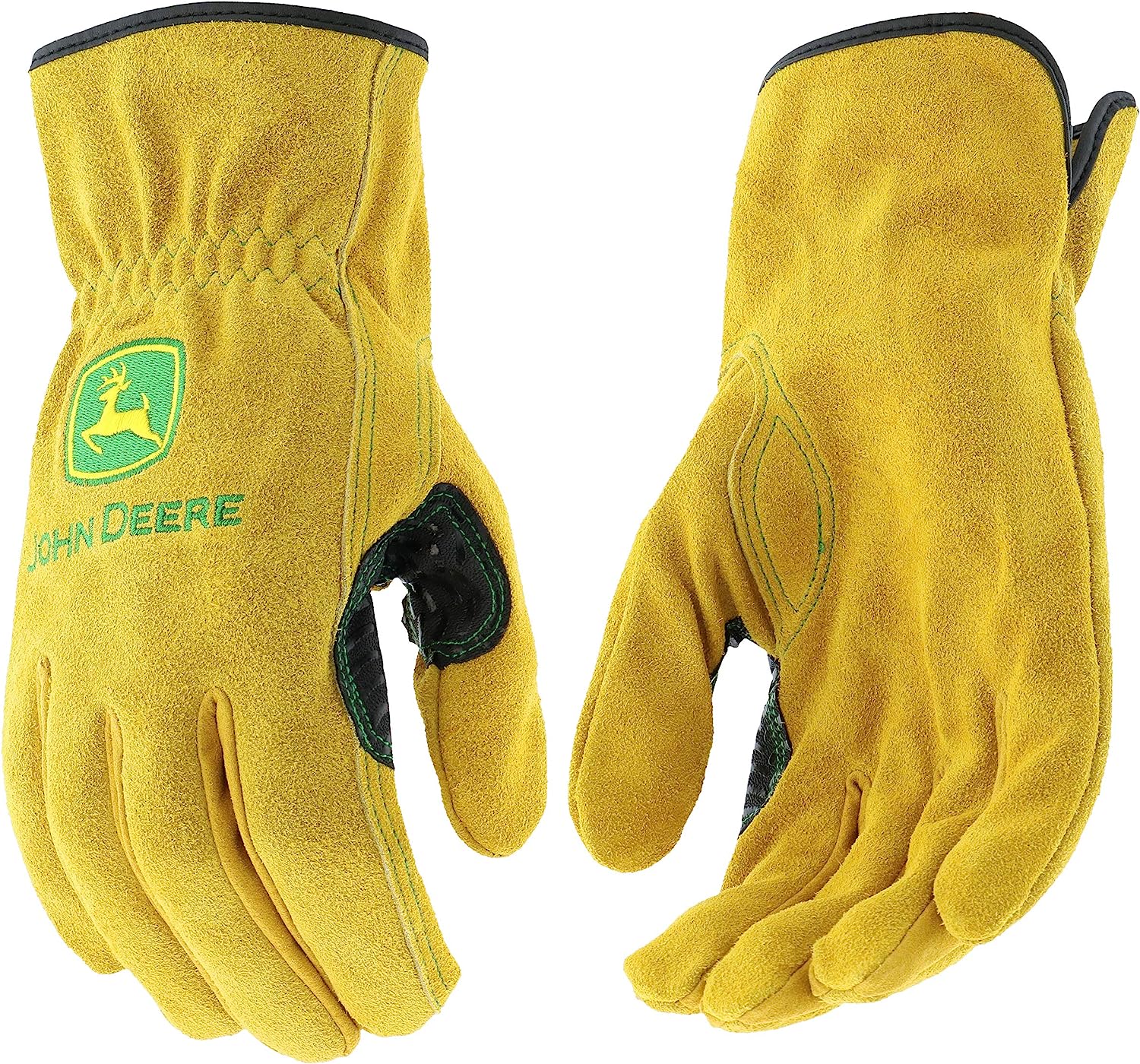John Deere Split Cowhide Riggers Work Gloves - RDO Equipment
