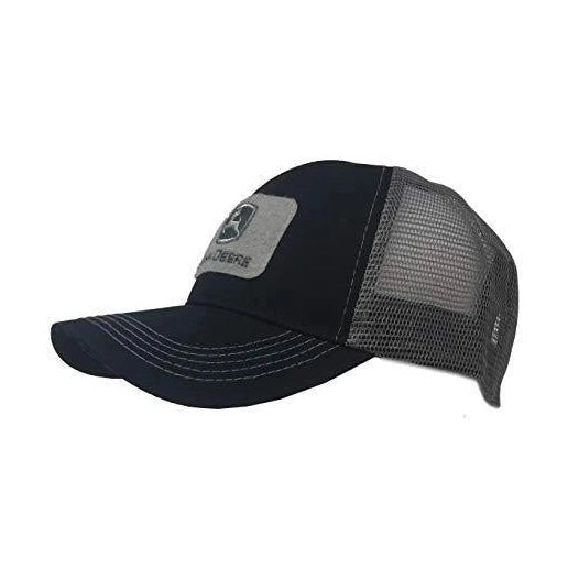 John Deere Men's Tactical Black & Grey Trucker Cap