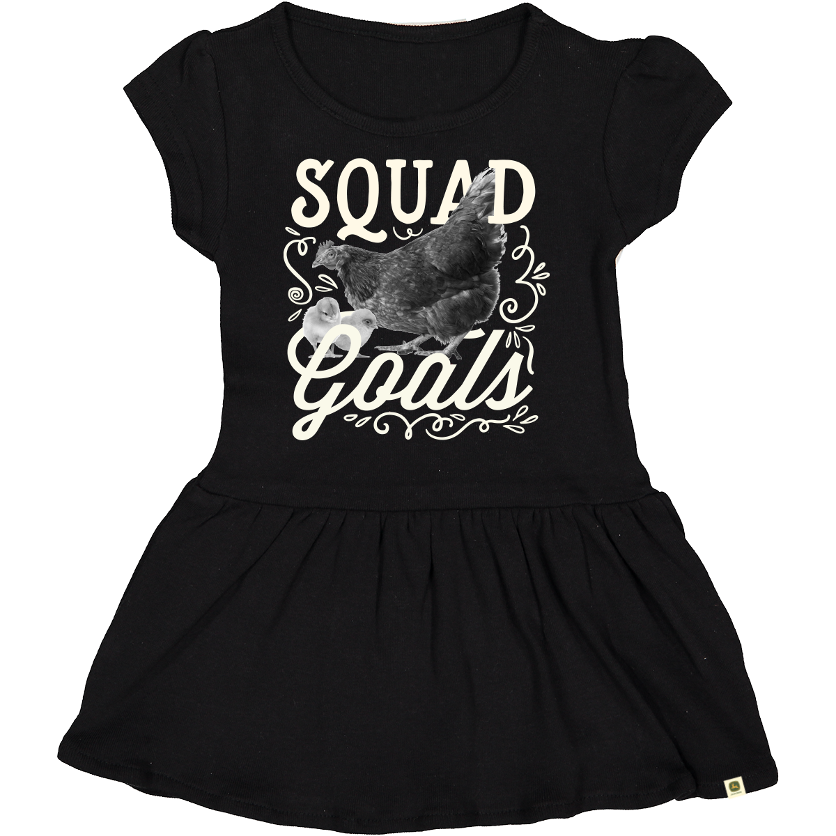 John Deere Toddler Squad Goals Twirl Dress - RDO Equipment