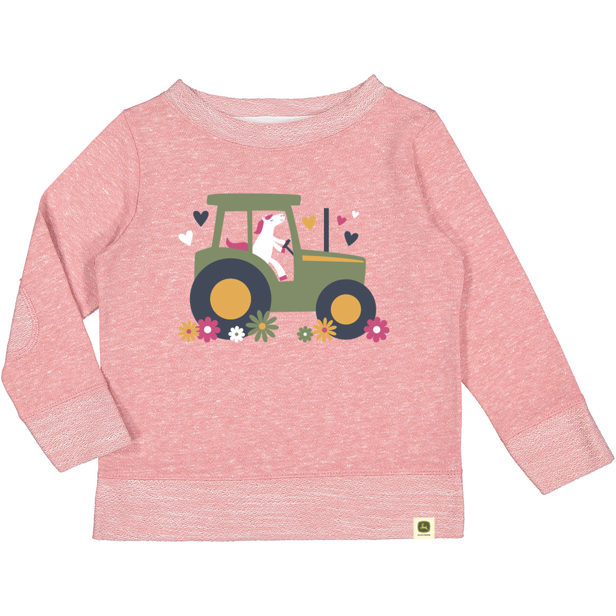 John Deere Toddler Horse Driving Tractor Sweatshirt - RDO Equipjment