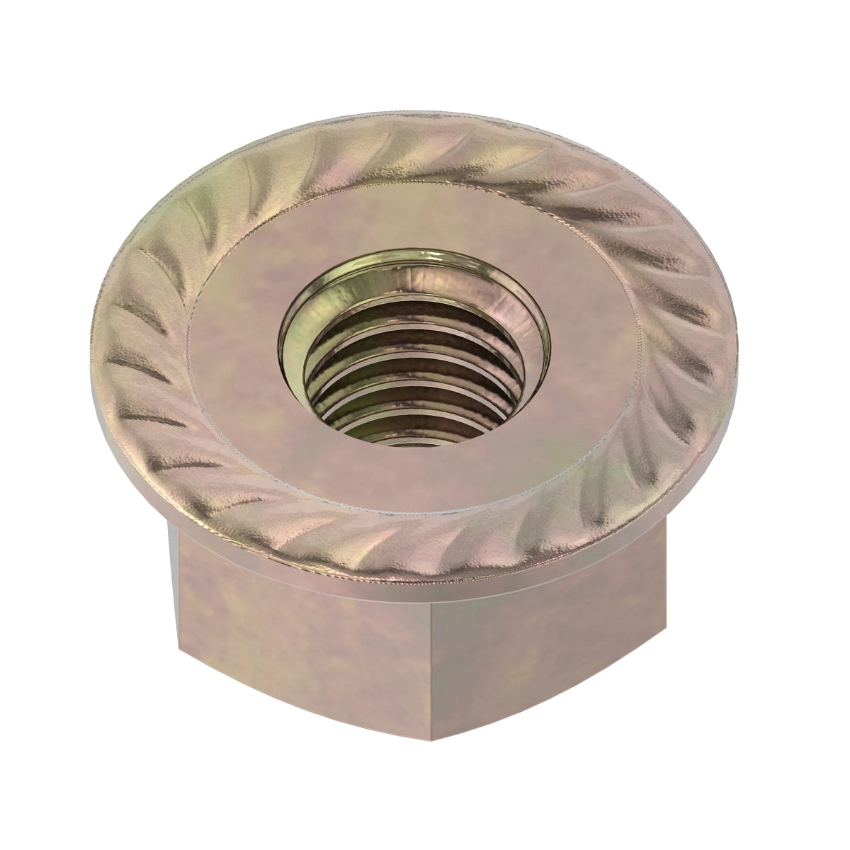 John Deere Hex Flange M8 Nut - E63525