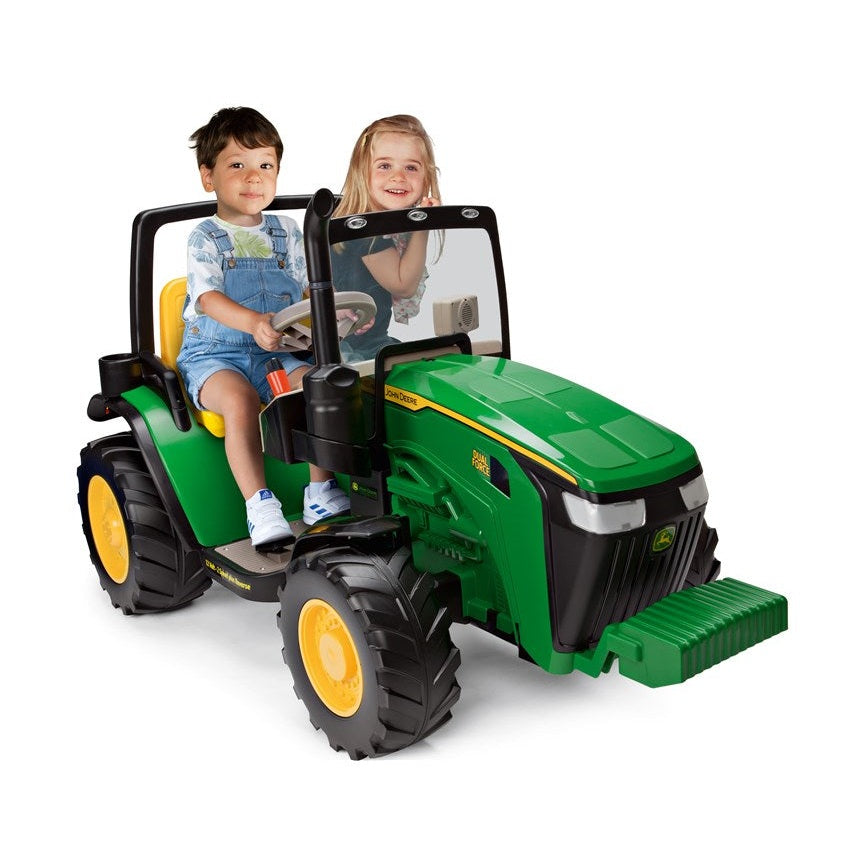 John Deere 12V Dual Force 2 Seater Ride-on Tractor - RDO Equipment