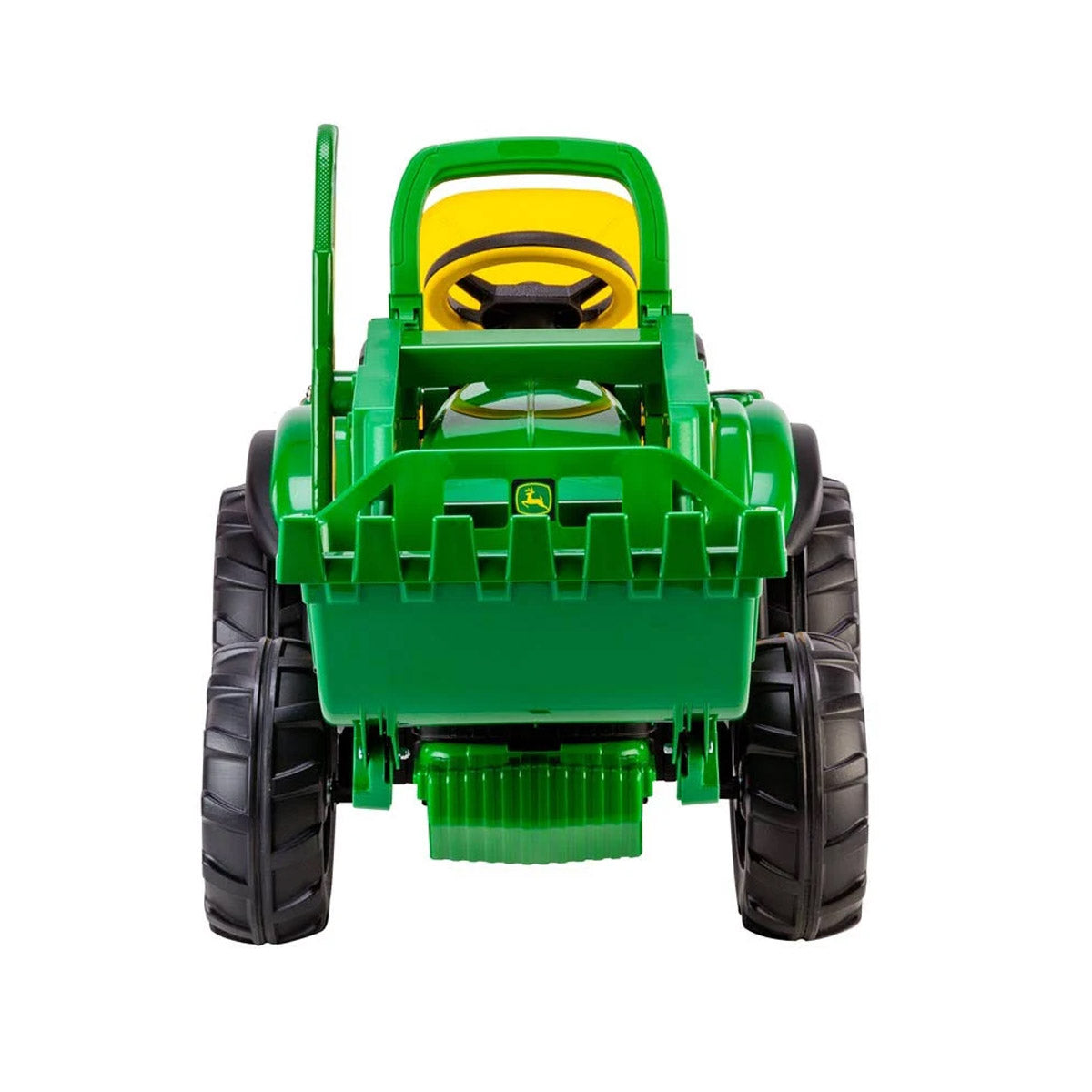 John Deere 12V Ride-On Ground Loader Tractor with Scoop - RDO Equipment