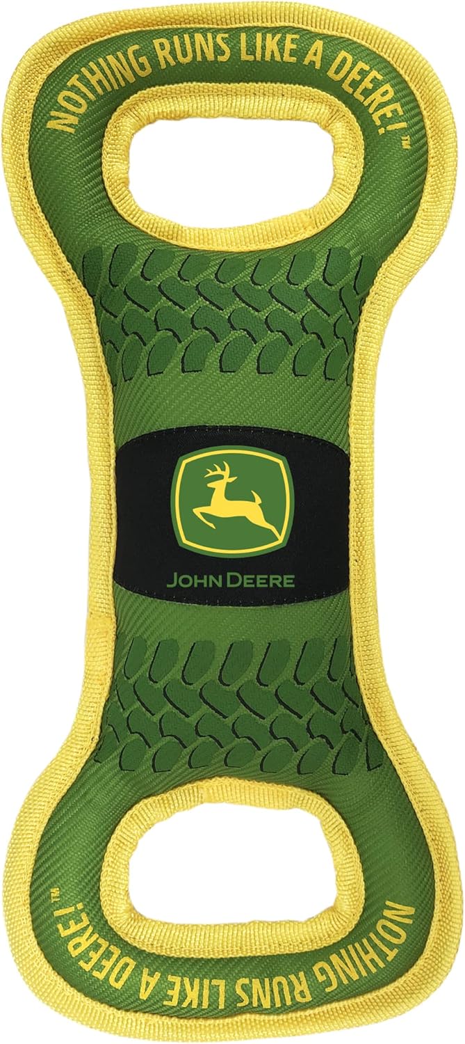 John Deere Pets Nylon Dog Chew Tug Toy