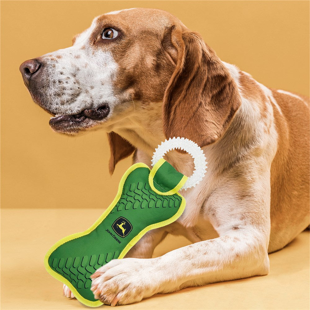 John Deere Pets Dental Dog Chew Tug Toy