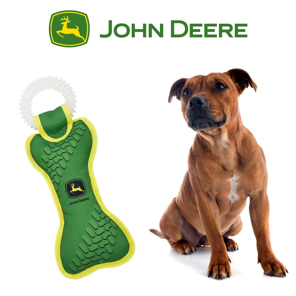 John Deere Pets Dental Dog Chew Tug Toy