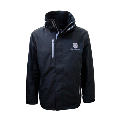 John Deere Men's Black Nordic Jacket