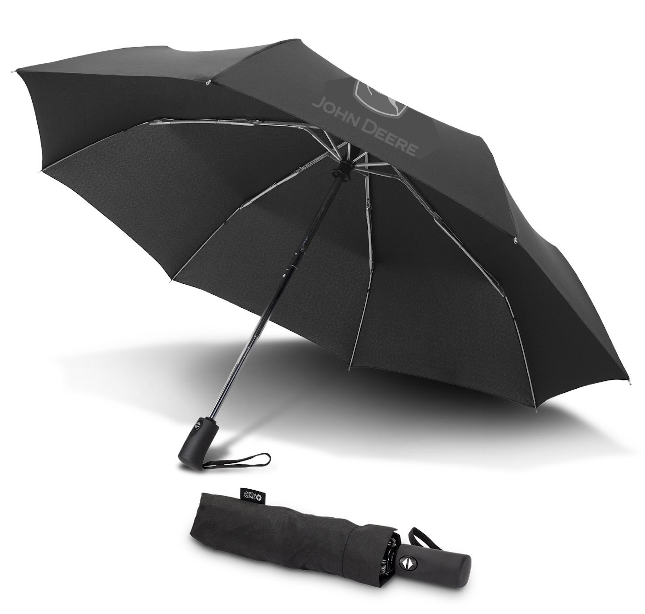 John Deere X Swiss Peak Compact Umbrella