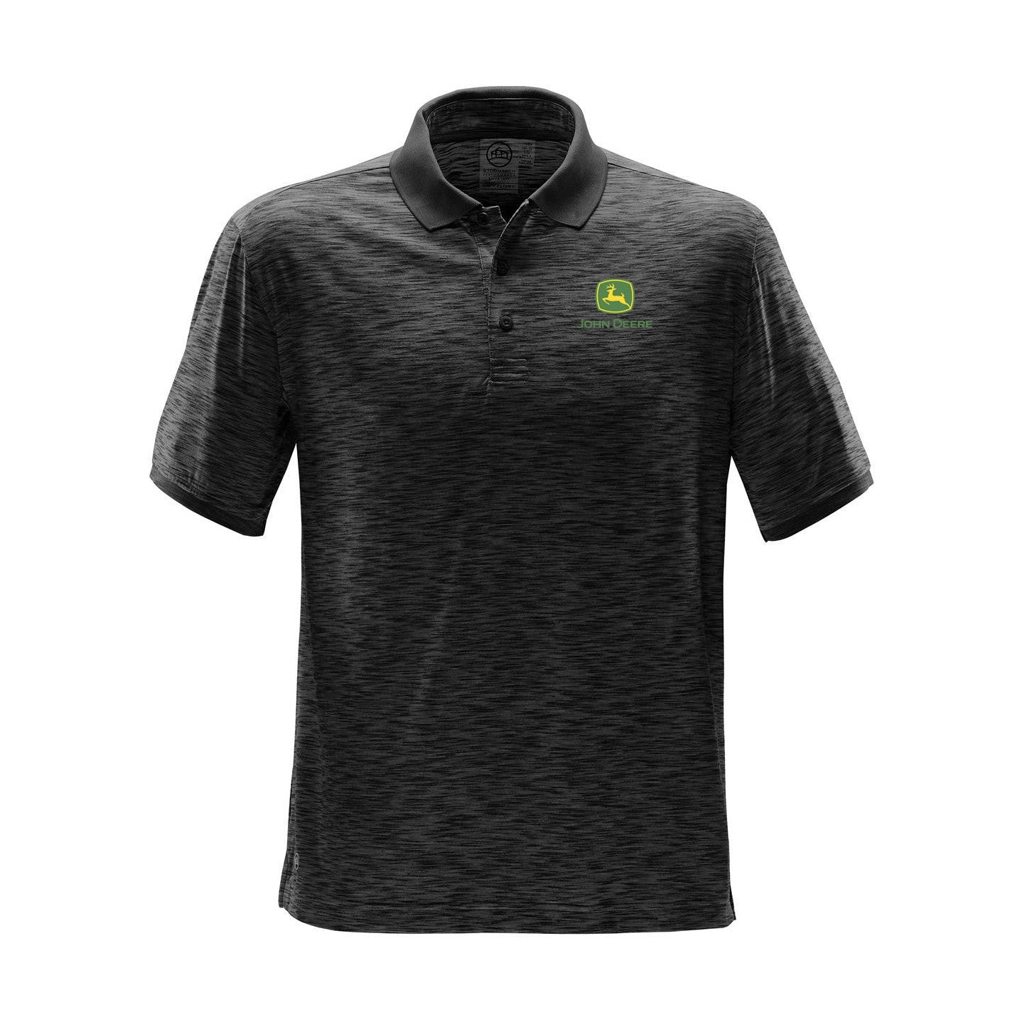John Deere X Stormtech Men’s Carbon Performance Polo Tee