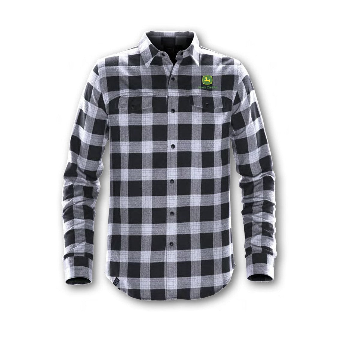 John Deere X Stormtech Men's Logan Snap Front Long Sleeve Tee